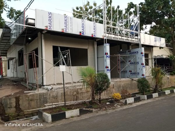 Dinding Panel Terpasang