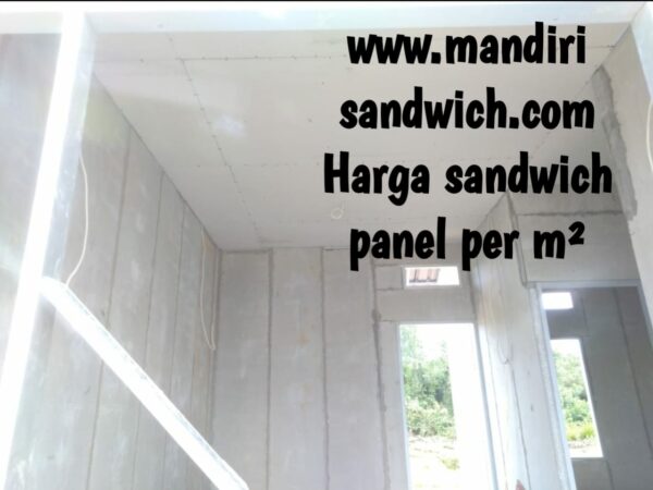 harga sandwih panel per m2