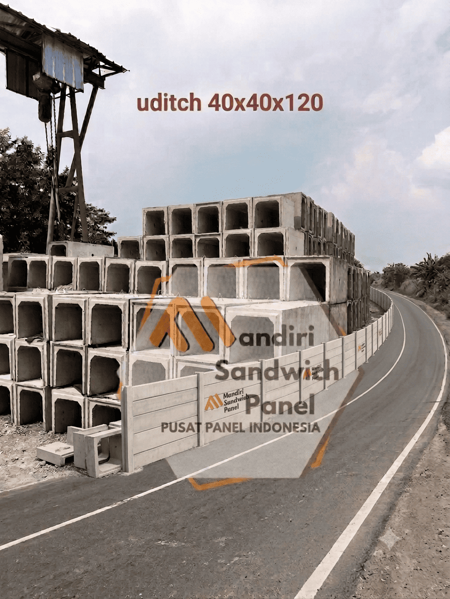 Harga U Ditch 30x30x120