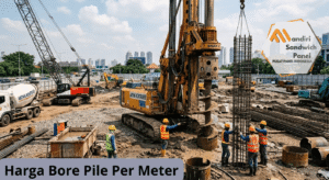harga bore pile per meter