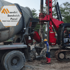 harga bore pile diameter 50cm