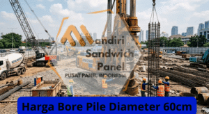 harga bore pile diameter 60cm