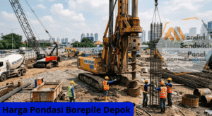 harga pondasi borepile depok