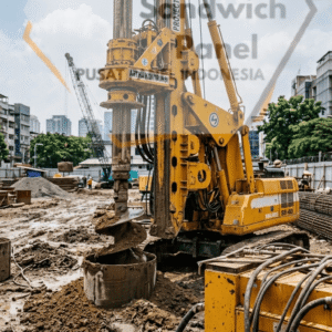 harga bore pile diameter 80cm