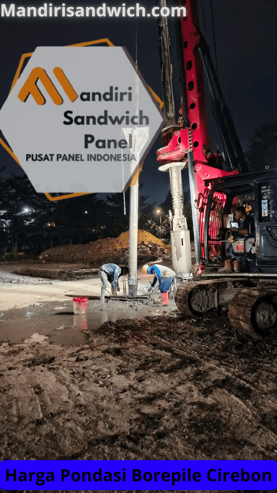 harga pondasi borepile cirebon