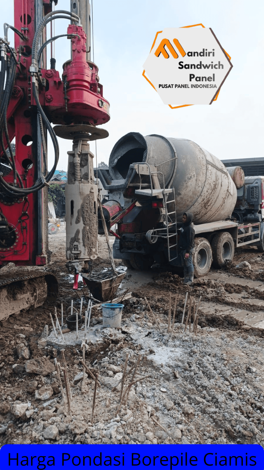 harga pondasi borepile ciamis
